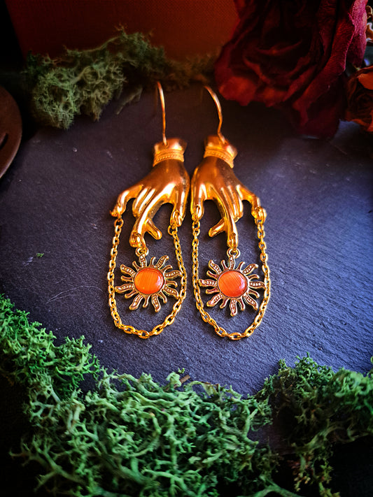 Sunlight in Their Hands Earrings
