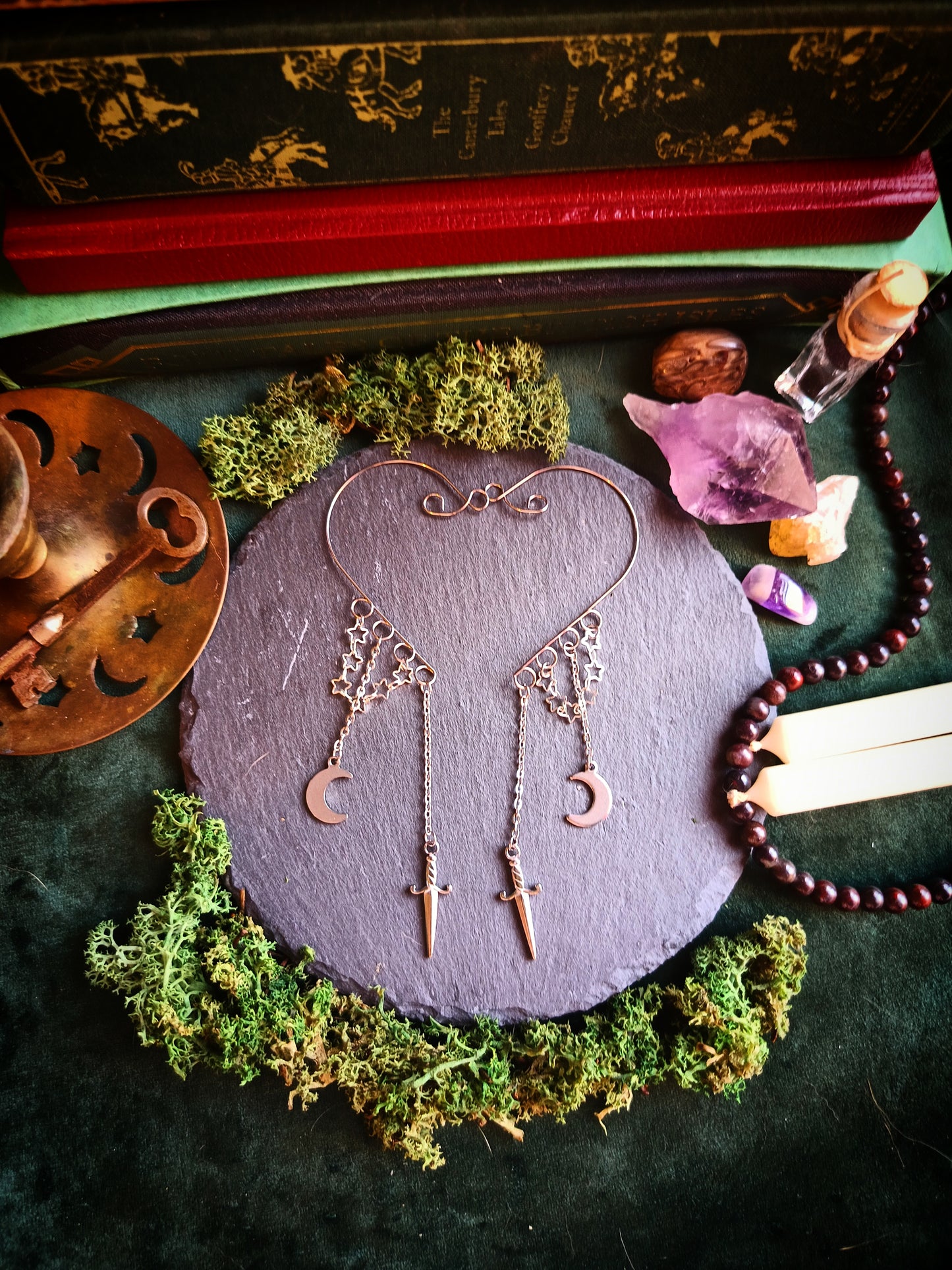 Stars and Daggers Ear Cuffs