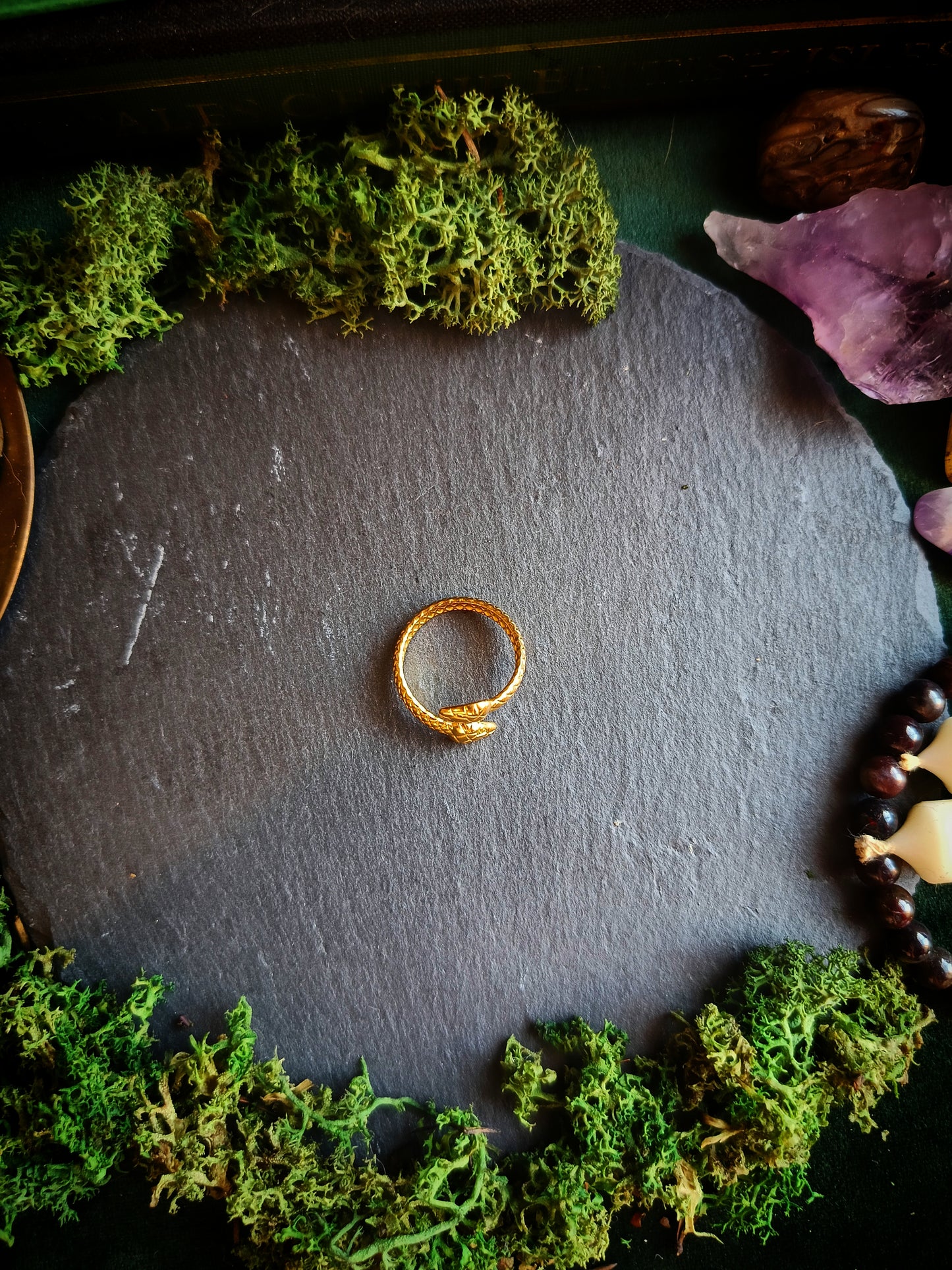 Double Headed Snake Ring