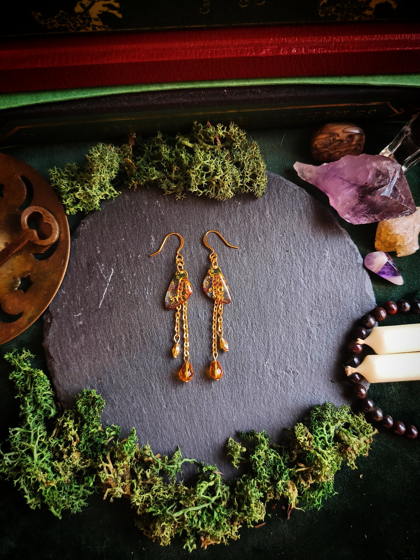 Autumn Wing Earrings