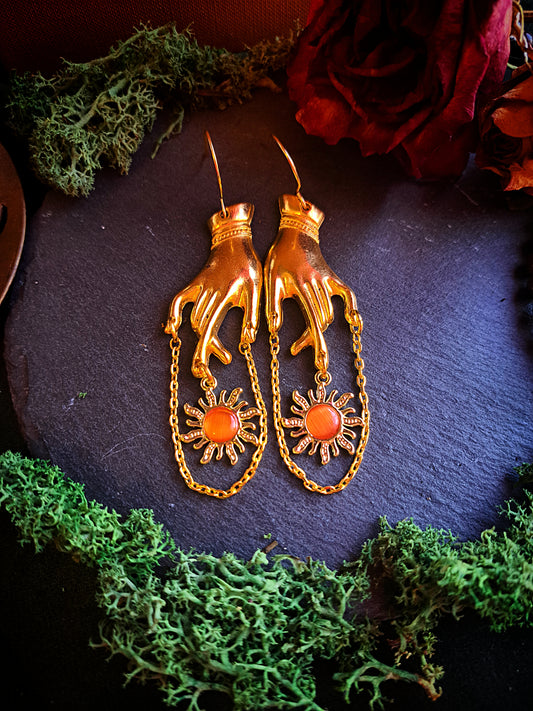 Sunlight in Their Hands Earrings
