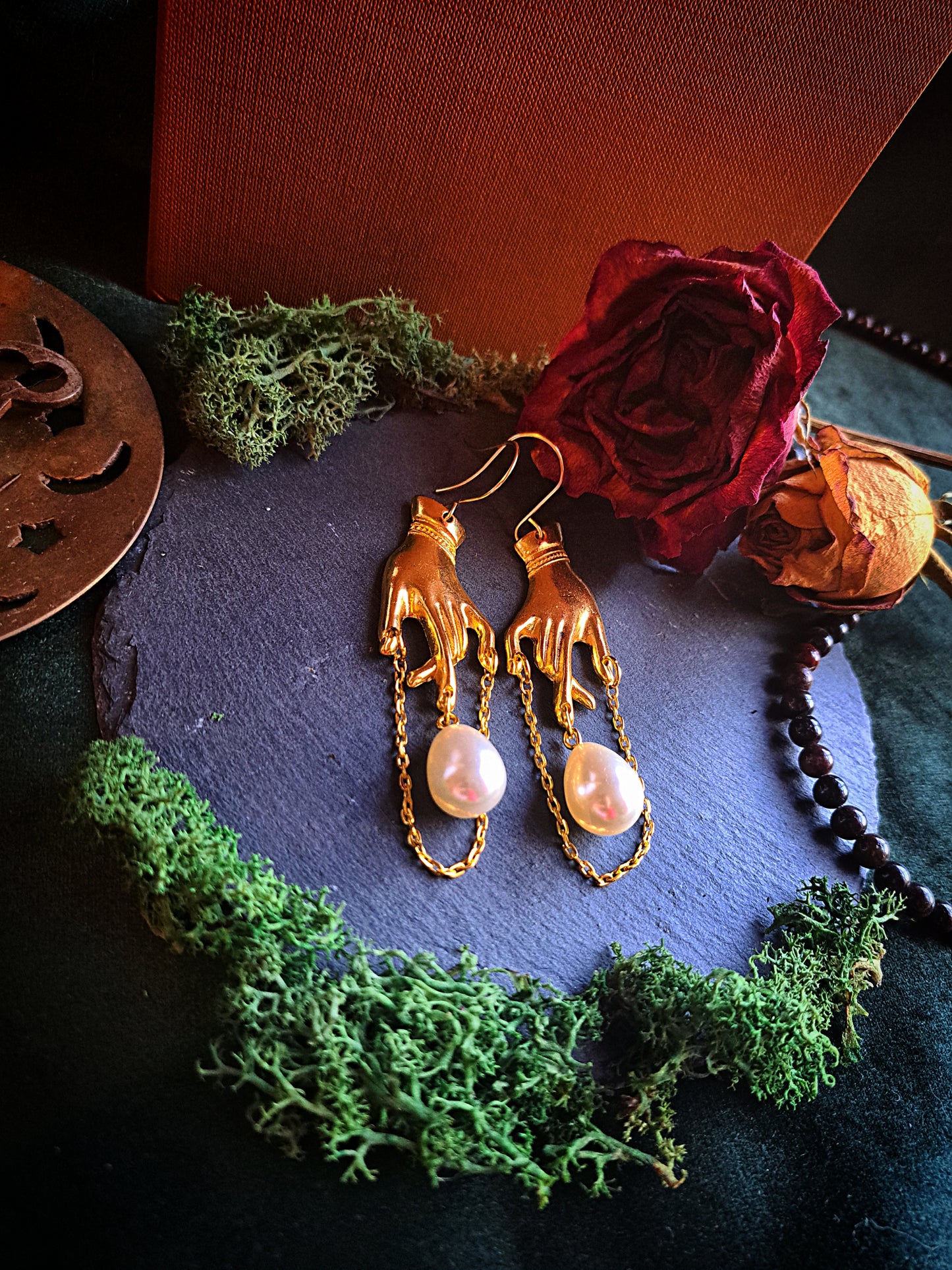 Pearls in Their Hands Earrings