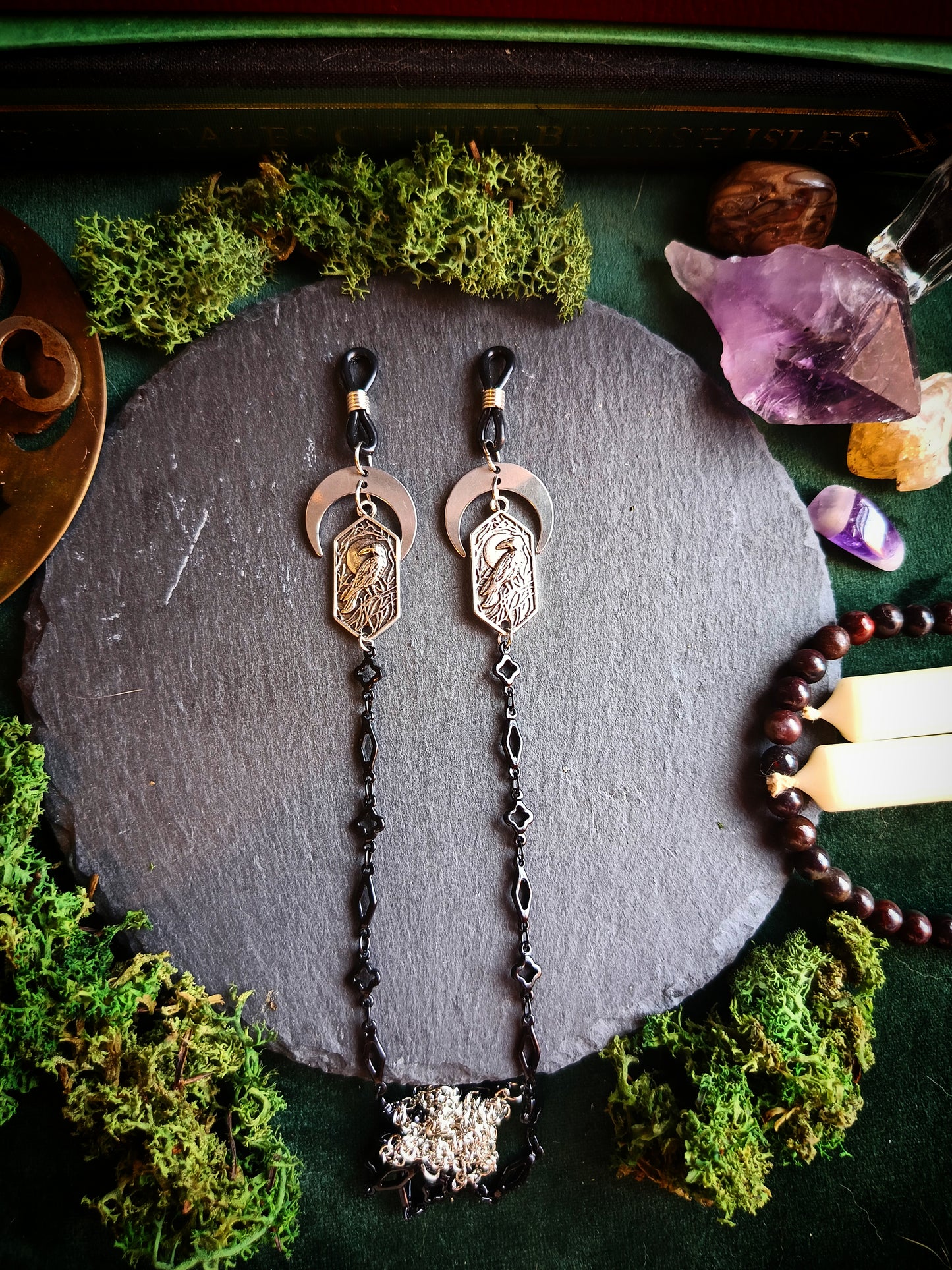 Raven Moon Glasses Chains