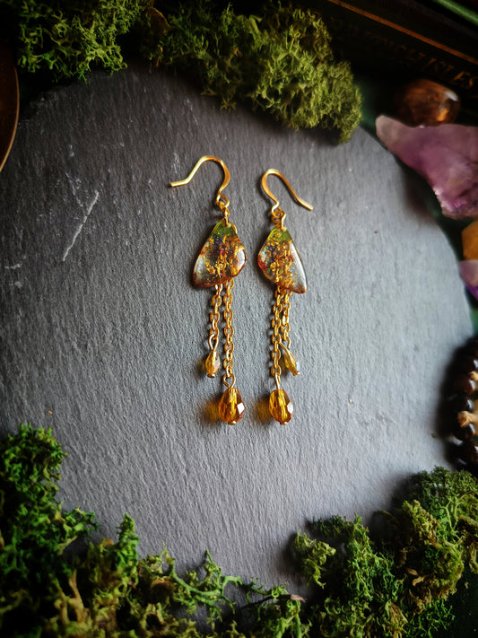 Autumn Wing Earrings