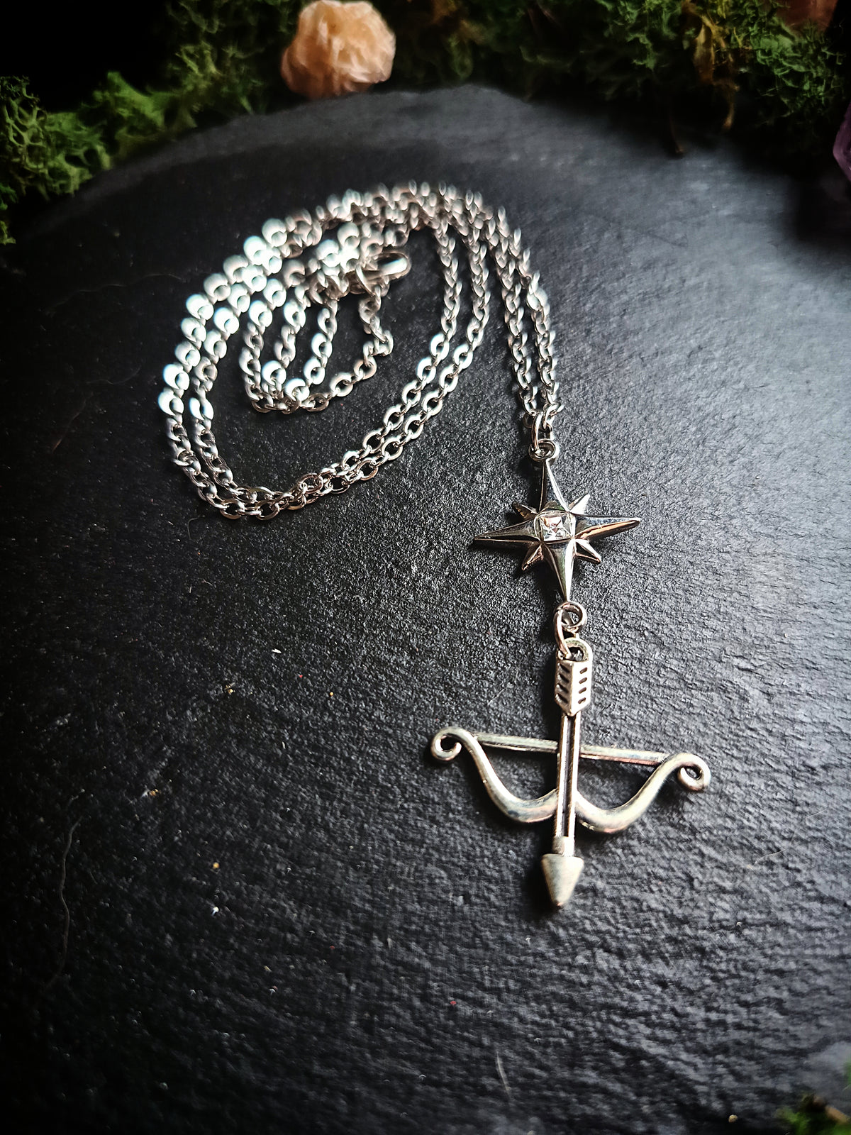 North Star Bow and Arrow Necklace