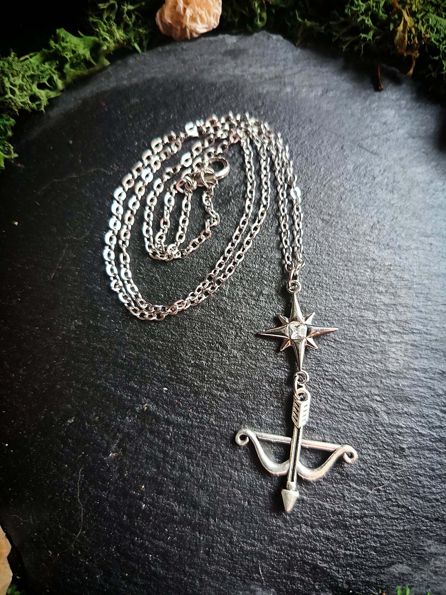 North Star Bow and Arrow Necklace